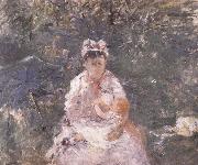 Berthe Morisot Lactation USA oil painting artist